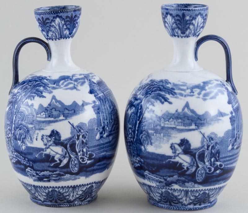 Bud Vases pair of c1930